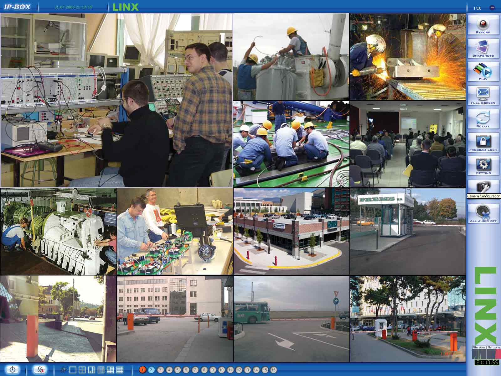 LINX, Programe supraveghere video digitale, echipamente de integrare a camerelor de supraveghere video analogice